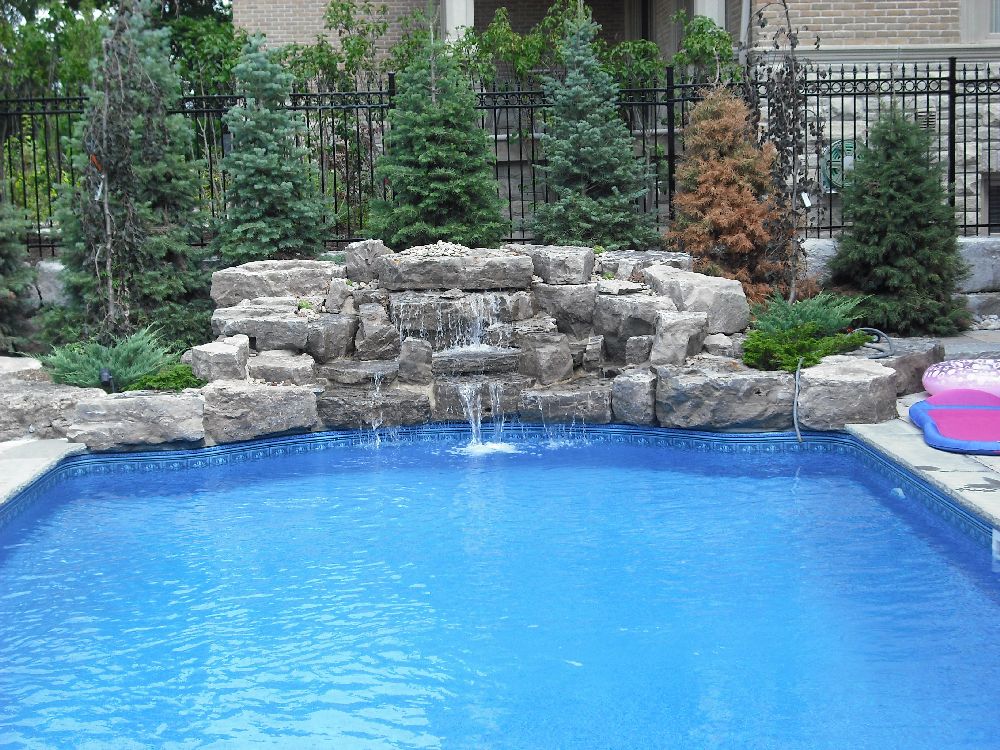 Download this Portfolio Swimming Pool Waterfalls picture